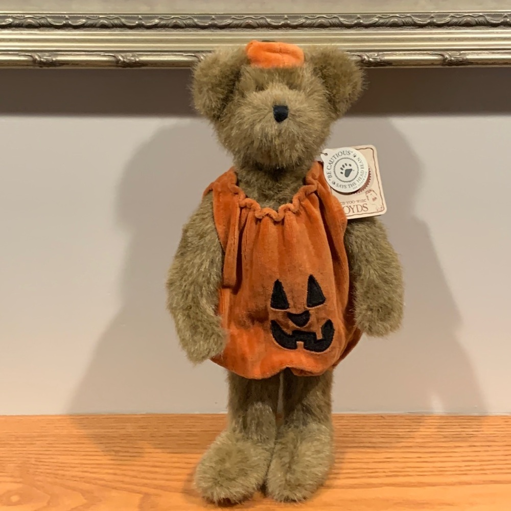 Boyd’s Bears Jack O. Lantern Halloween plush